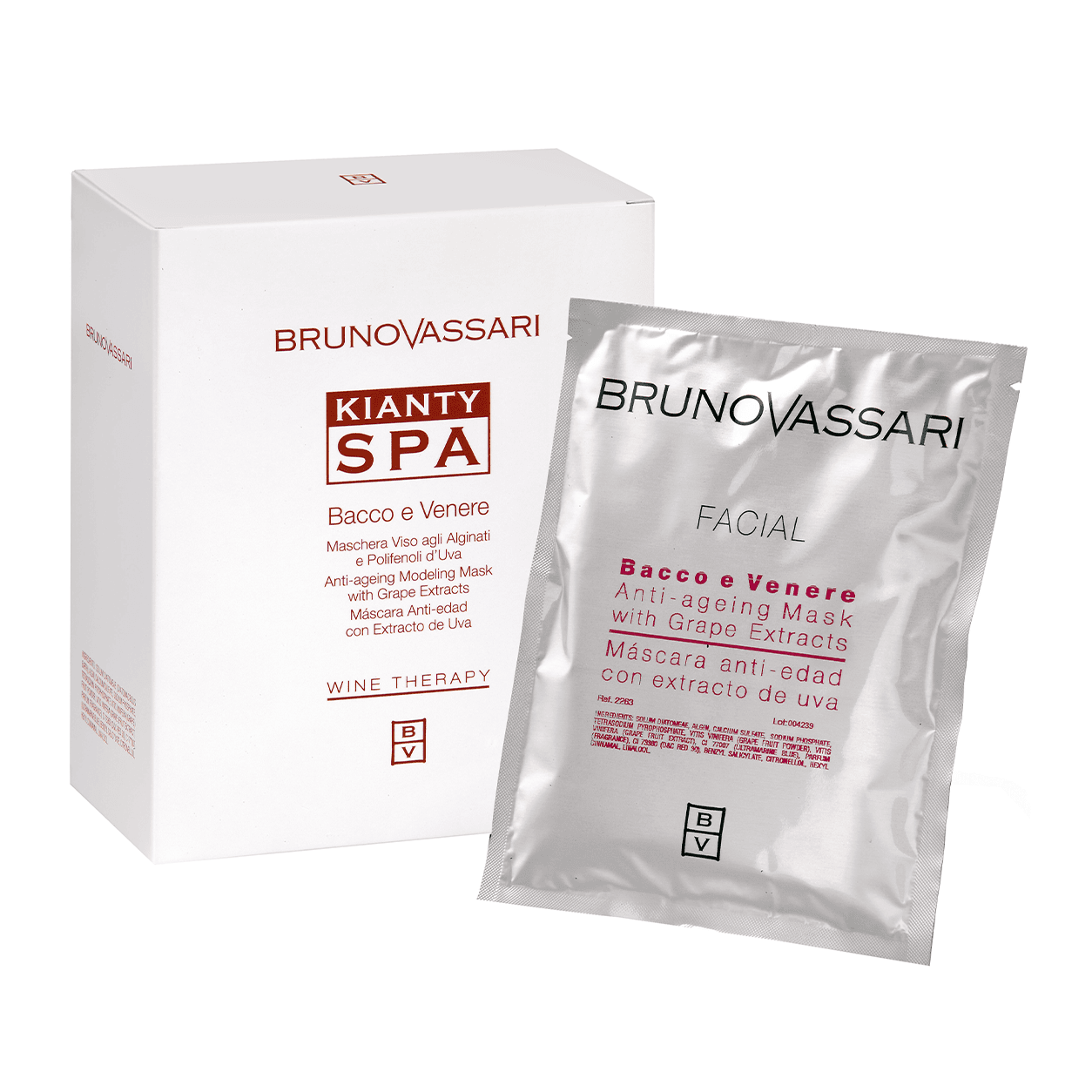 Bacco e Venere — Maschera viso anti-age