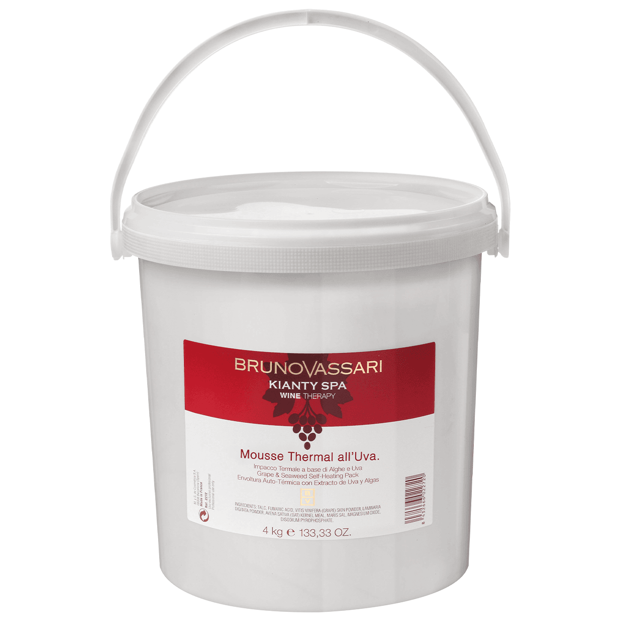 Mousse Thermal all'Uva — Impacco auto-riscaldante 1kg