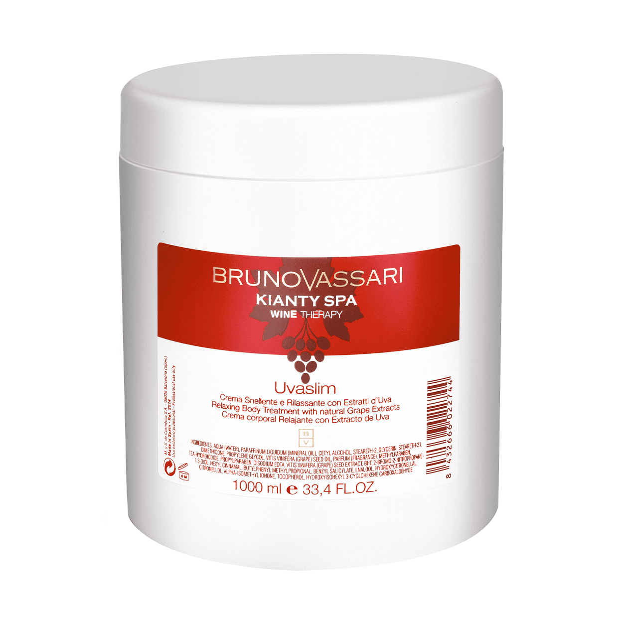 Uvaslim — Crema da massaggio snellente