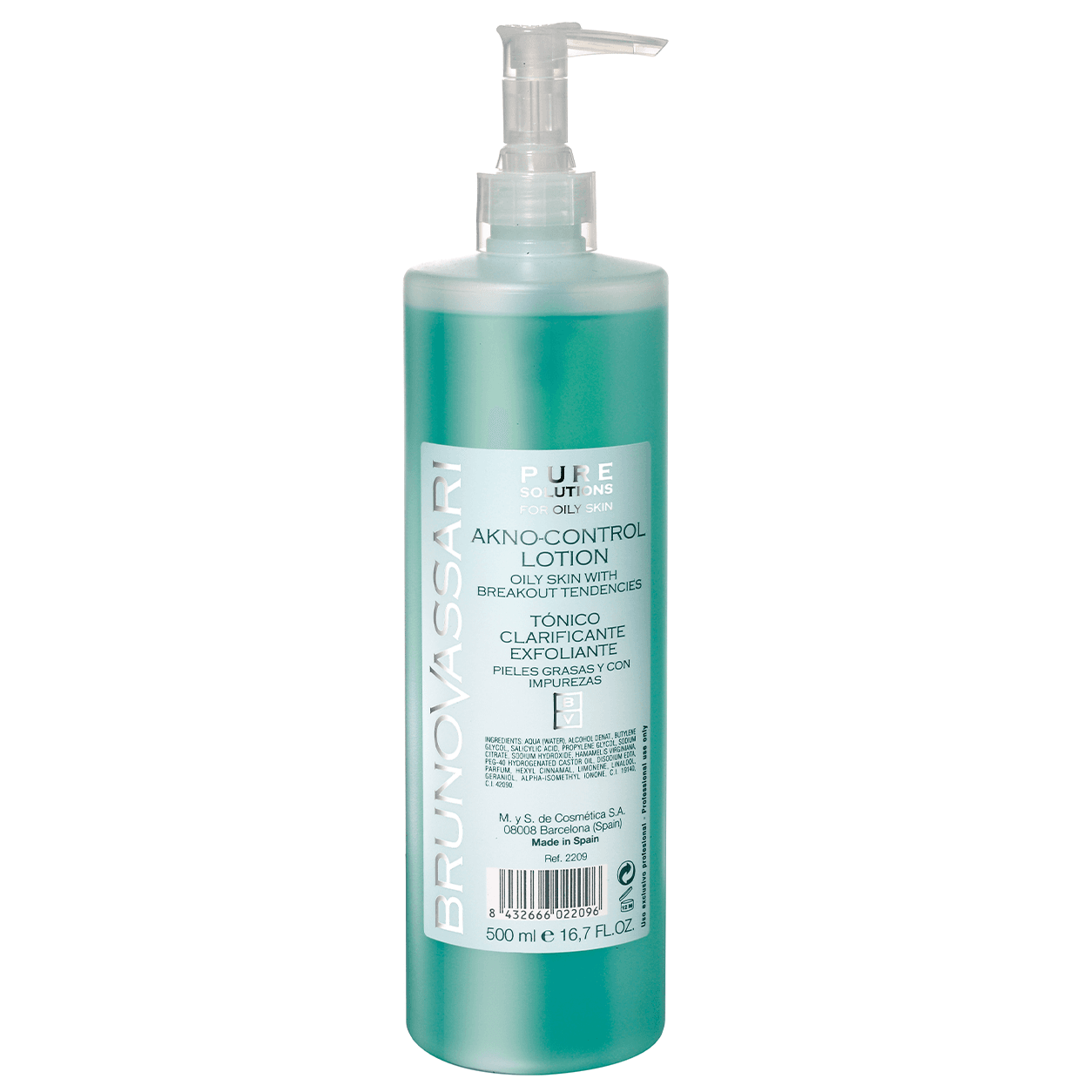 Akno Control Lotion Pro — Formato cabina