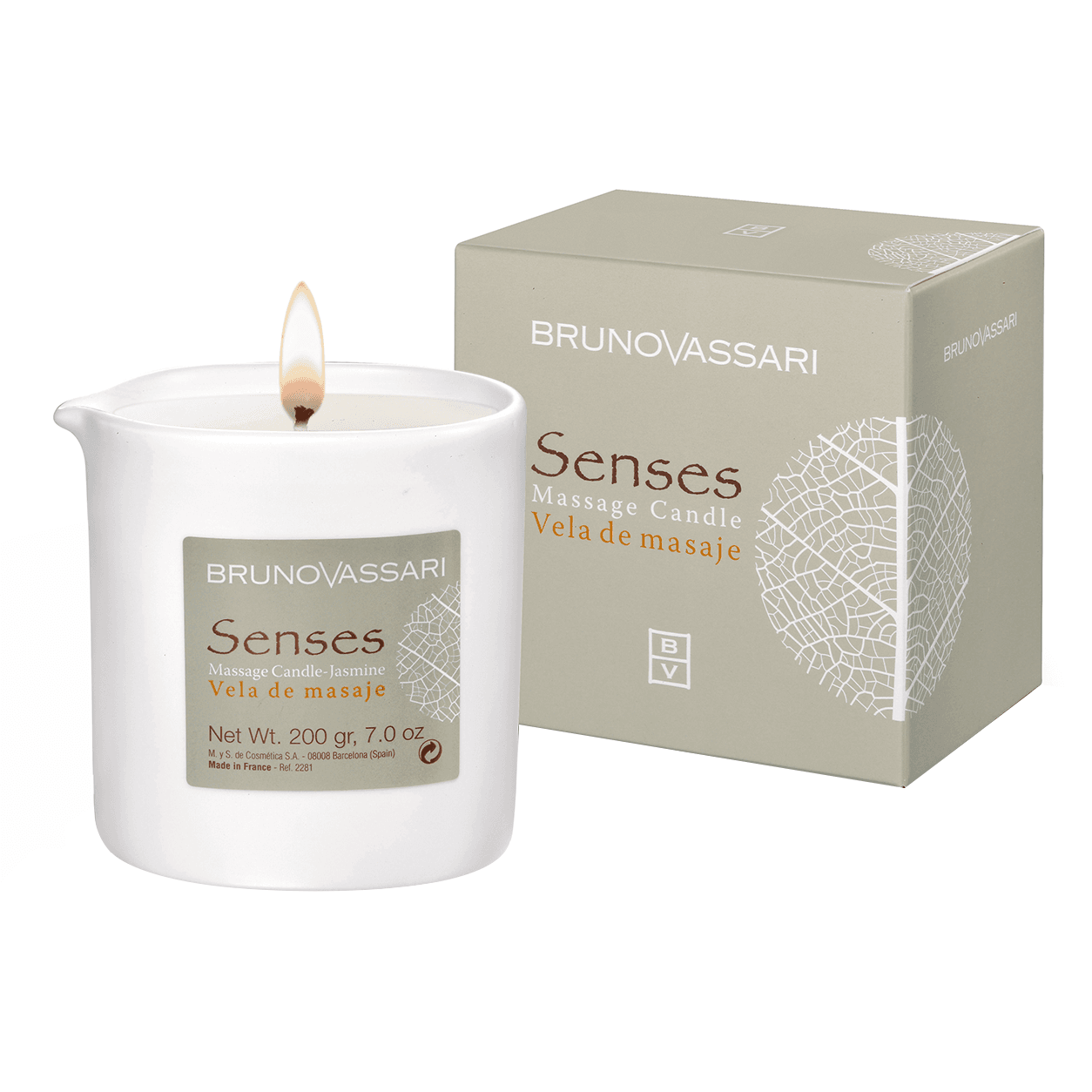 Candle Massage Jasmine — Candela da massaggio
